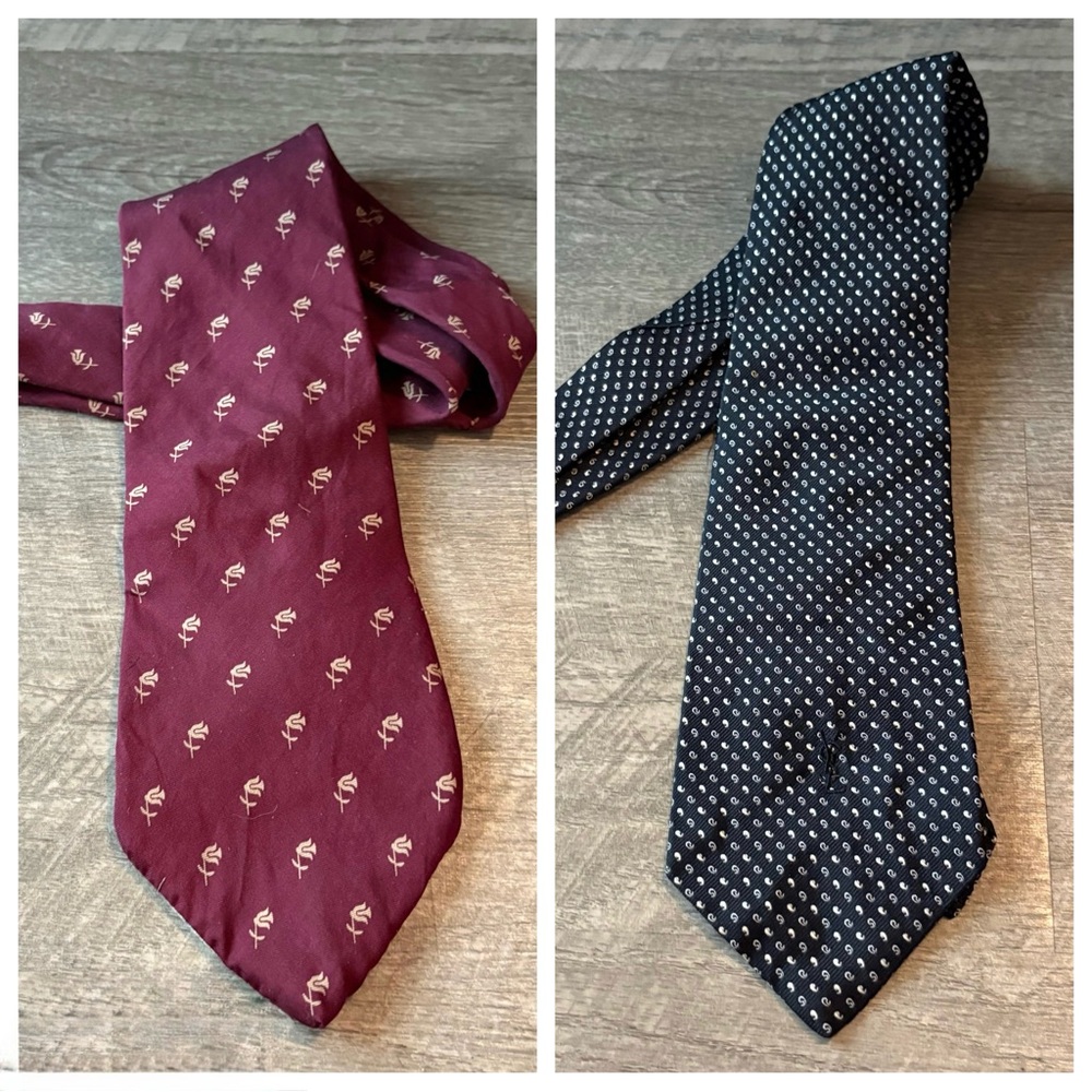 Yves Saint Laurent Neckties - Bundle of Two